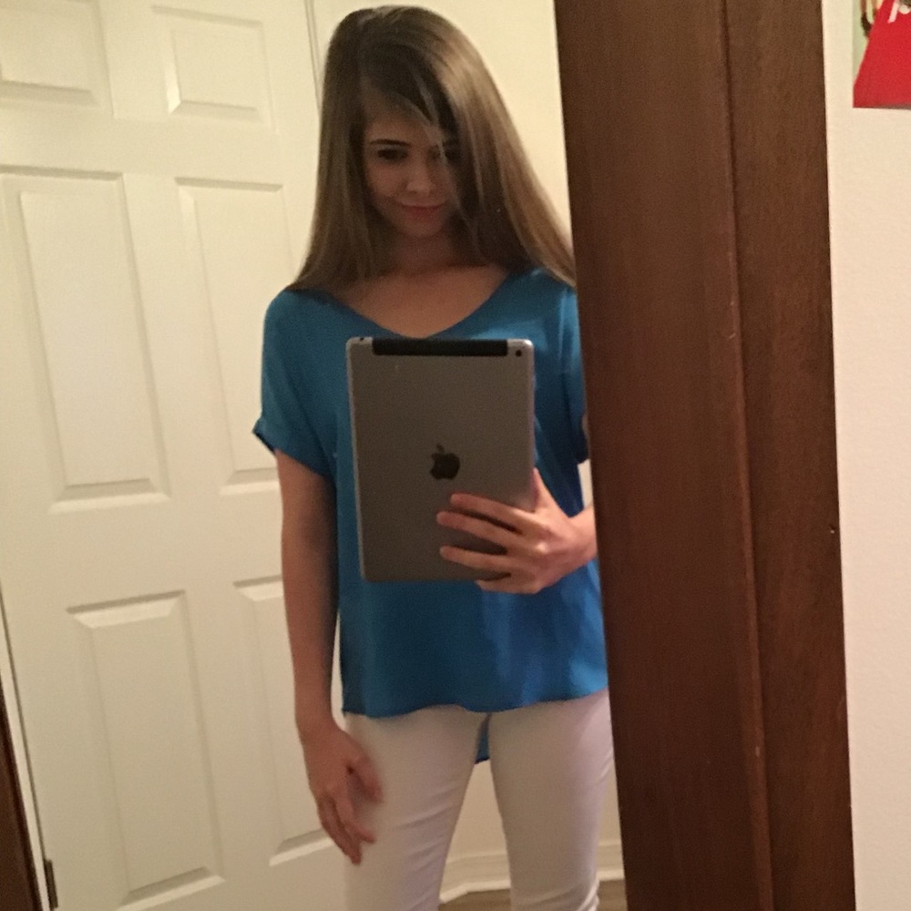 Royal blouse
